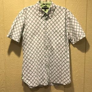 Tommy Hilfiger 80’s 2 Ply Fabric Button Down XL